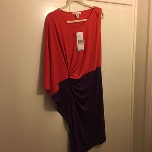 Kenneth Cole New York One Sleeve Dress